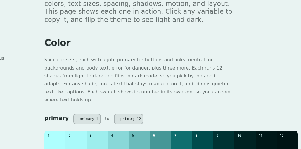 secondary text readable