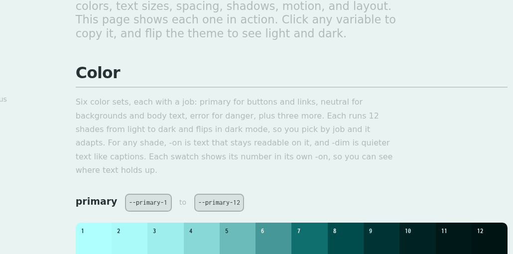 secondary text washed out
